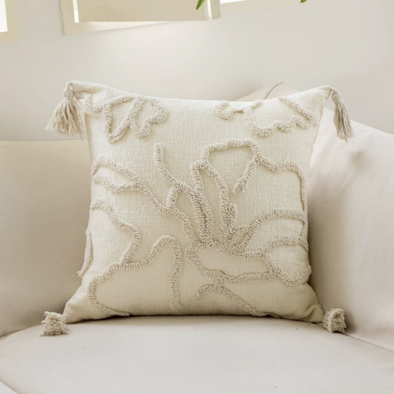 Modern Chenille Decorative Cushion Cover Square Throw Pillow Cover