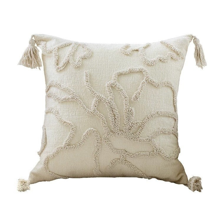Modern Chenille Decorative Cushion Cover Square Throw Pillow Cover