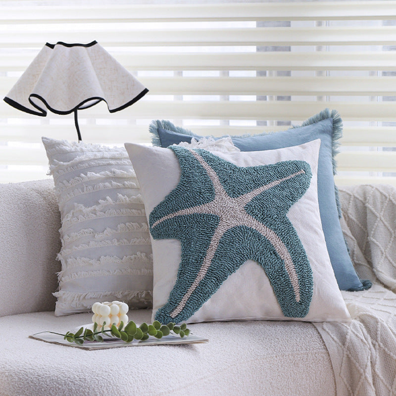 Modern Polyester Decorative Cushion Cover Square Throw Pillow Cover