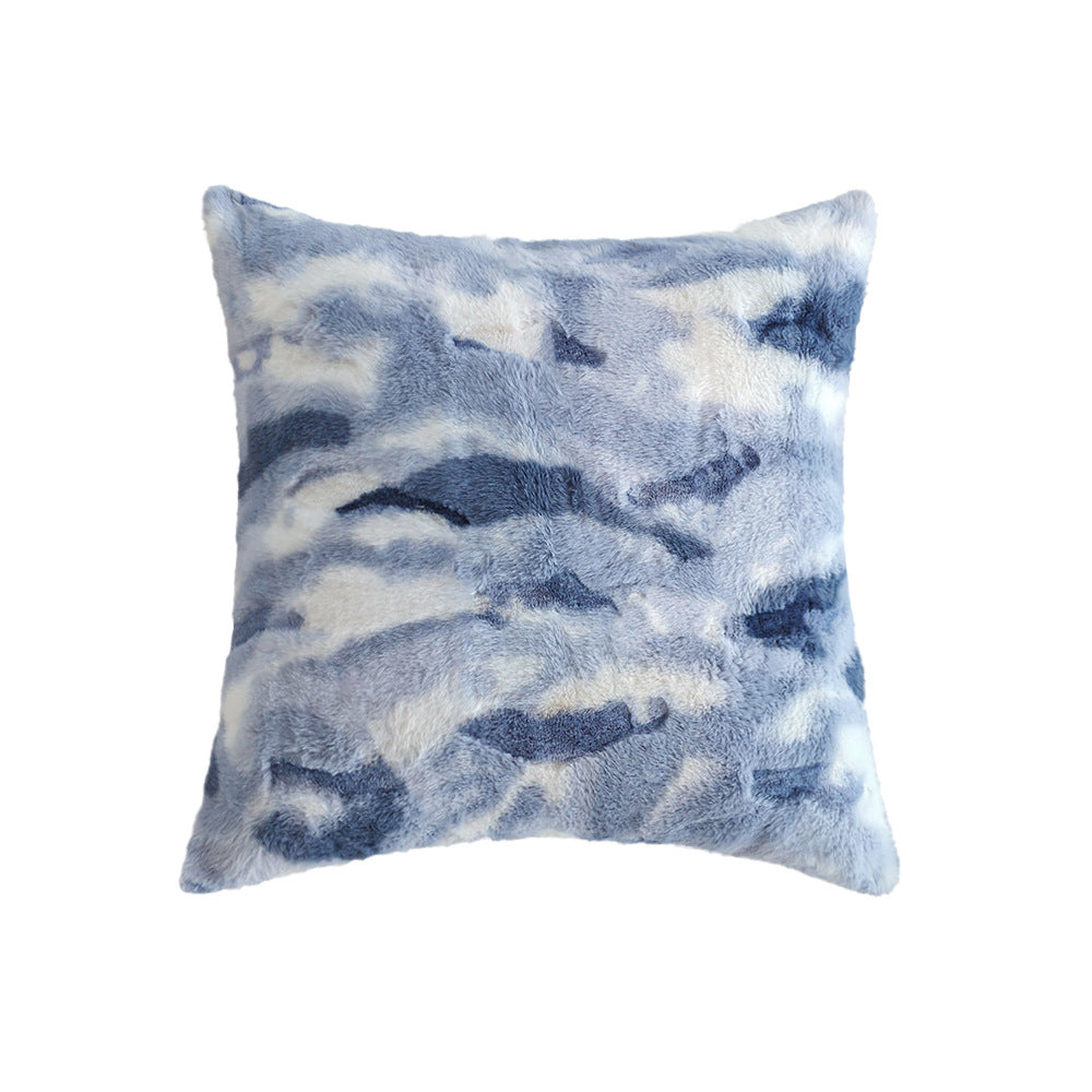 Modern Plush Decorative Cushion Cover Square Throw Pillow Cover