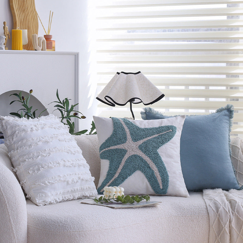 Modern Polyester Decorative Cushion Cover Square Throw Pillow Cover