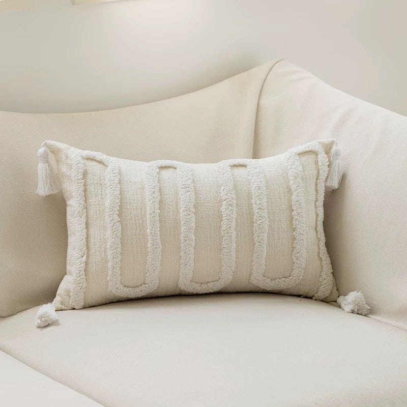Modern Chenille Decorative Cushion Cover Square Throw Pillow Cover
