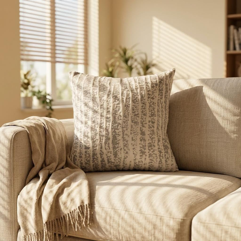 Modern Polyester Decorative Cushion Cover Square Throw Pillow Cover45 × 45 cm