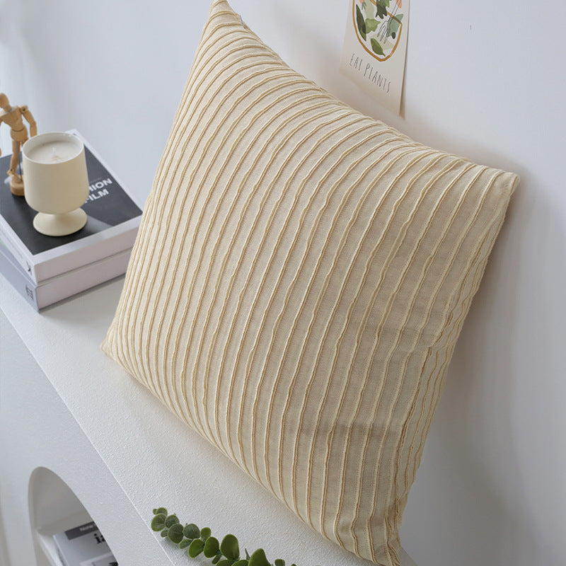 Modern Pom-Pom Edge Cushion Cover Decorative Throw Pillow Cover